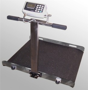 Wheelchair Scales Used in Medical Care Industry